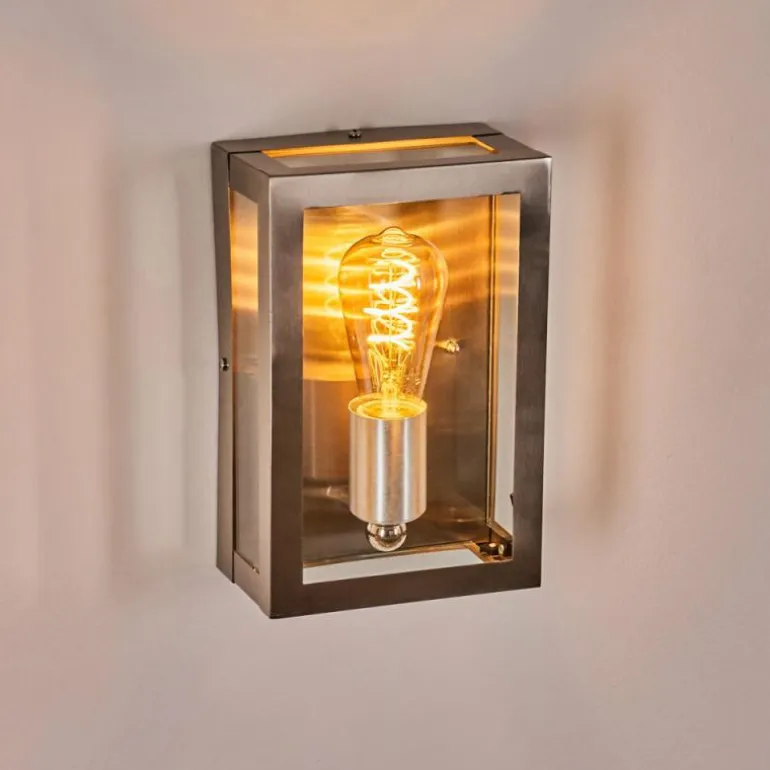 Porsheden Lampe murale d´extérieur, Applique murale Argenté, 1 lumière