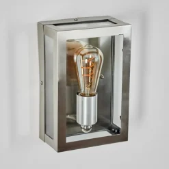 Porsheden Lampe murale d´extérieur, Applique murale Argenté, 1 lumière