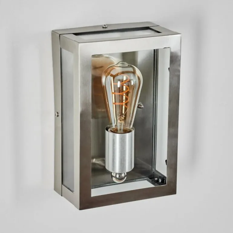 Porsheden Lampe murale d´extérieur, Applique murale Argenté, 1 lumière