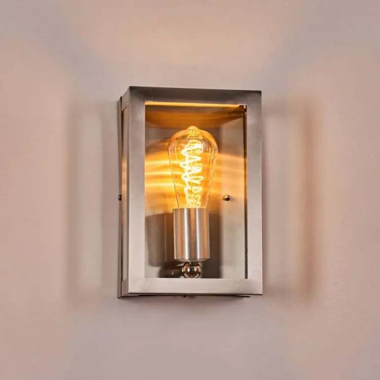 Porsheden Lampe murale d´extérieur, Applique murale Argenté, 1 lumière