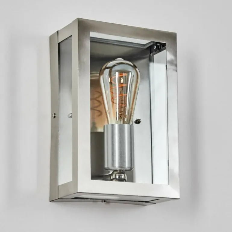 Porsheden Lampe murale d´extérieur, Applique murale Argenté, 1 lumière