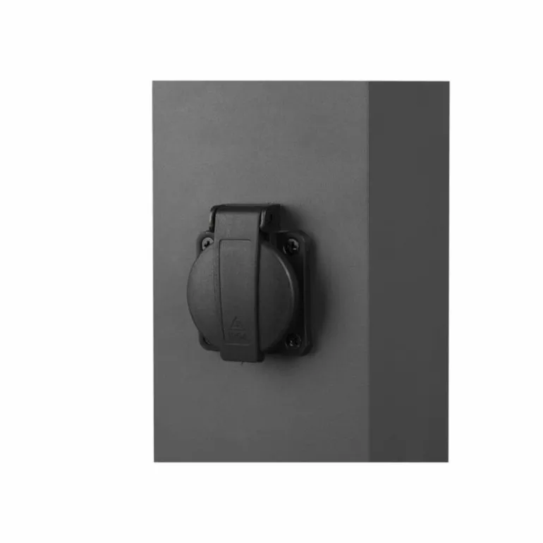 prise Trio Garden Socket Anthracite