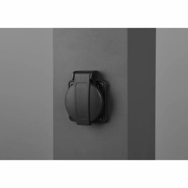 prise Trio Garden Socket Anthracite