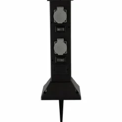 Prises électriques d'extérieur, Accessoire Luminaires Globo Lighting Noir