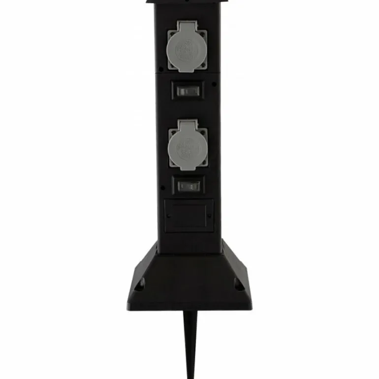 Prises électriques d'extérieur, Accessoire Luminaires Globo Lighting Noir