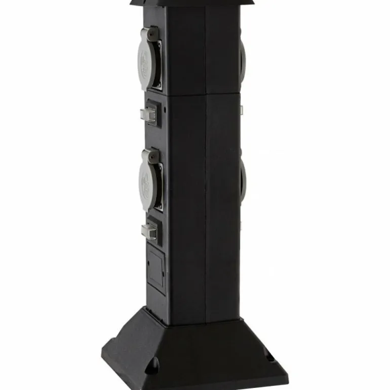 Prises électriques d'extérieur, Accessoire Luminaires Globo Lighting Noir