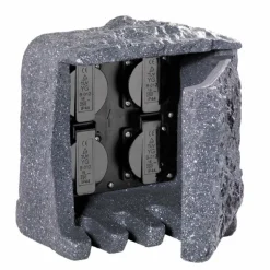 Prises électriques d'extérieur Luminaires Trio Gris