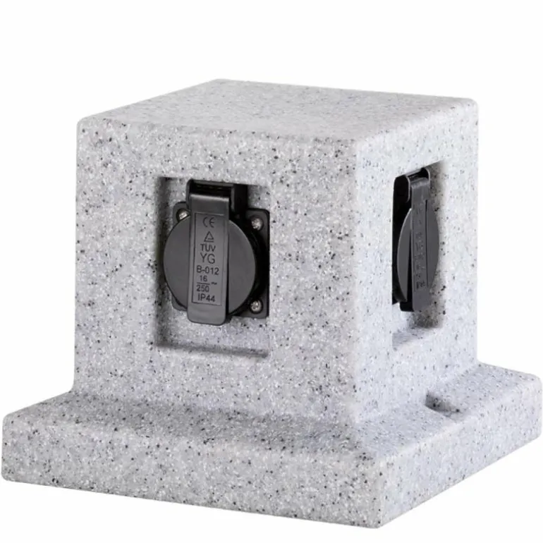 Prises électriques d'extérieur Luminaires Trio Gris