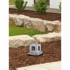 Prises électriques d'extérieur Luminaires Trio Gris