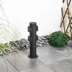 Prises électriques d'extérieur Ruti Noir