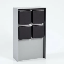 Prises électriques d'extérieur Reigolil Gris, Noir