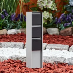 Prises électriques d'extérieur Reigolil Gris, Noir