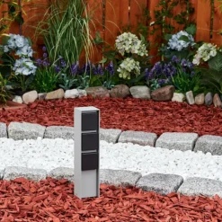 Prises électriques d'extérieur Reigolil Gris, Noir