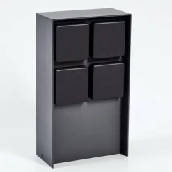 Prises électriques d'extérieur Reigolil Anthracite, Noir