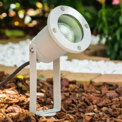 Projecteur de jardin Pilsen Argenté, 1 lumière