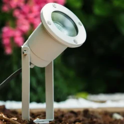 Projecteur de jardin Pilsen Argenté, 1 lumière