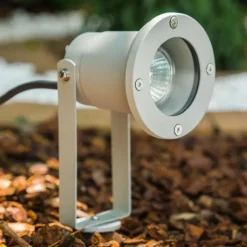 Projecteur de jardin Pilsen Argenté, 1 lumière