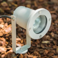 Projecteur de jardin Pilsen Argenté, 1 lumière