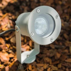 Projecteur de jardin Pilsen Argenté, 1 lumière