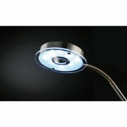 Quebec Lampadaire Luminaires Trio LED Nickel mat, 1 lumière