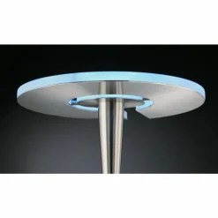 Quebec Lampadaire Luminaires Trio LED Nickel mat, 1 lumière