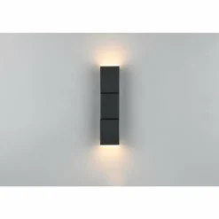 Raglan Applique murale Luminaires Trio LED Noir, 2 lumières