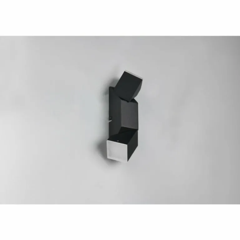 Raglan Applique murale Luminaires Trio LED Noir, 2 lumières