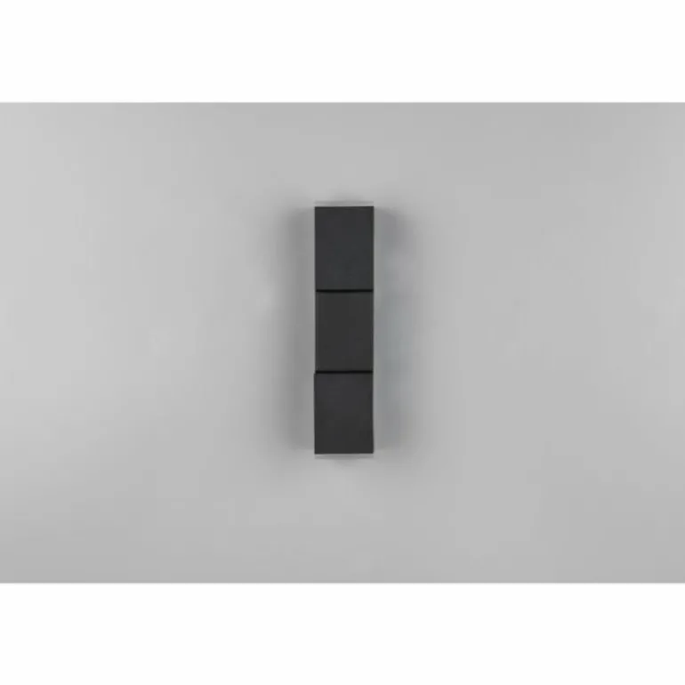 Raglan Applique murale Luminaires Trio LED Noir, 2 lumières