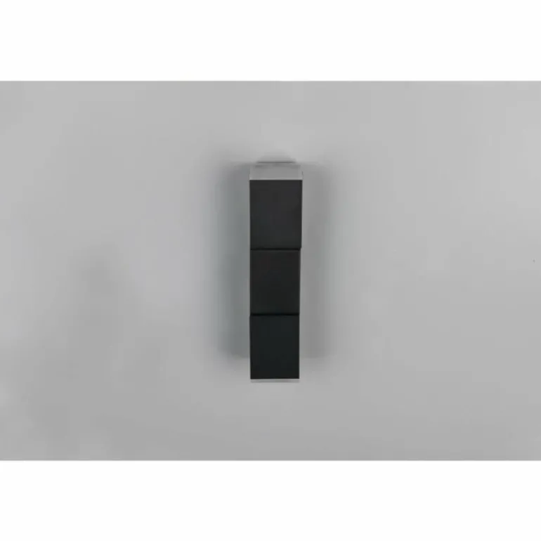 Raglan Applique murale Luminaires Trio LED Noir, 2 lumières