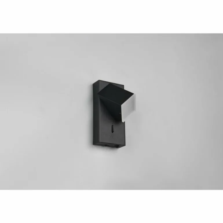 Raglan Applique murale Luminaires Trio LED Noir, 1 lumière