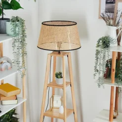 Ramila Lampadaire Écru, 1 lumière