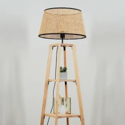 Ramila Lampadaire Écru, 1 lumière