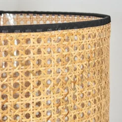 Ramila Lampadaire Écru, Noir, 1 lumière