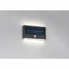 Ramos Applique murale Luminaires Reality LED Noir, 1 lumière, Détecteur de mouvement