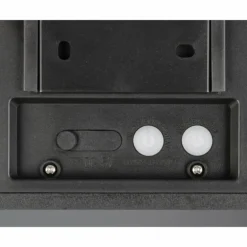 Ramos Applique murale Luminaires Reality LED Noir, 1 lumière, Détecteur de mouvement