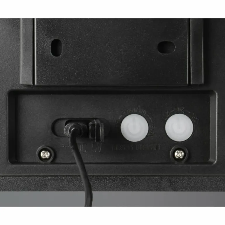 Ramos Applique murale Luminaires Reality LED Noir, 1 lumière, Détecteur de mouvement