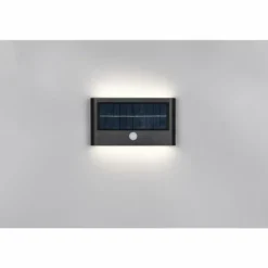 Ramos Applique murale Luminaires Reality LED Noir, 1 lumière, Détecteur de mouvement