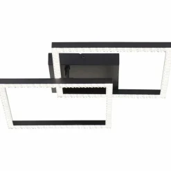 Ranni Plafonnier Luminaires Brilliant LED Noir, 1 lumière