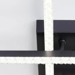 Ranni Plafonnier Luminaires Brilliant LED Noir, 1 lumière