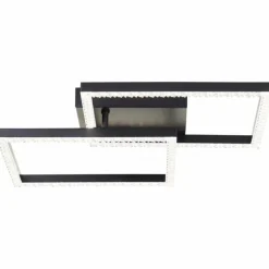 Ranni Plafonnier Luminaires Brilliant LED Noir, 1 lumière