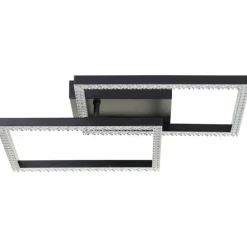 Ranni Plafonnier Luminaires Brilliant LED Noir, 1 lumière