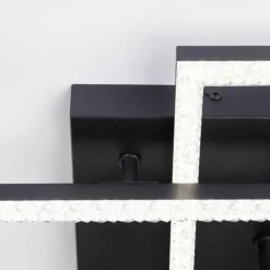 Ranni Plafonnier Luminaires Brilliant LED Noir, 1 lumière