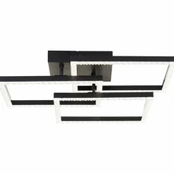 Ranni Plafonnier Luminaires Brilliant LED Noir, 1 lumière