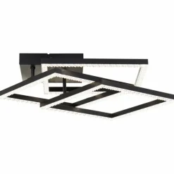 Ranni Plafonnier Luminaires Brilliant LED Noir, 1 lumière