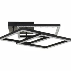 Ranni Plafonnier Luminaires Brilliant LED Noir, 1 lumière