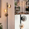 Remaisnil Lampadaire Ambre, Fumé, 3 lumières