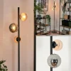 Remaisnil Lampadaire Ambre, Fumé, 3 lumières