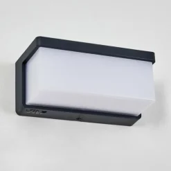 Rifbjerg Lampe murale d´extérieur, Applique murale, Spot mural LED Noir, 1 lumière