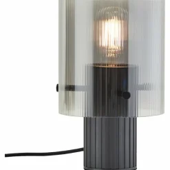Riffelini Lampe à poser Luminaires Brilliant Noir, 1 lumière