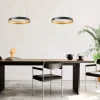 Ringlux Suspension Luminaires Steinhauer LED Noir, 1 lumière